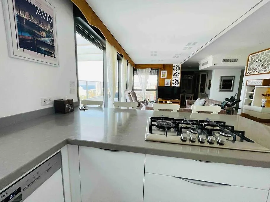 Apartamento Exquisite Sunset Penthouse Haifa 0*,